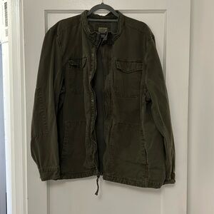 Green jacket - zip up, size XL, Marine Mayer brand
